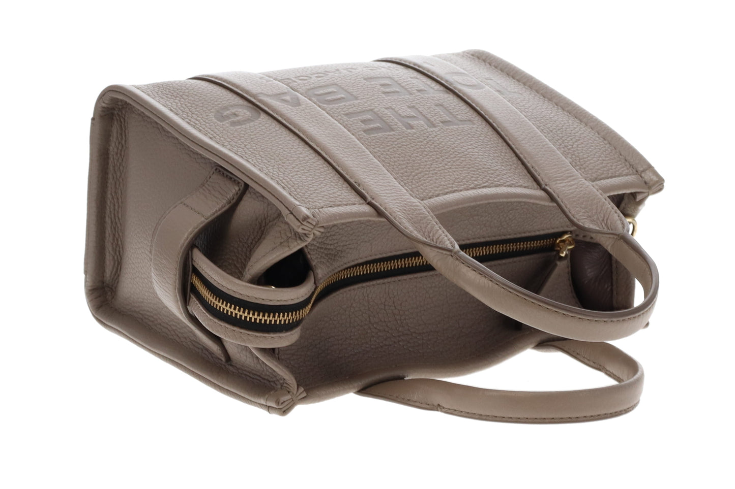 Marc Jacobs The Tote Bag Small Cement With Strap GH