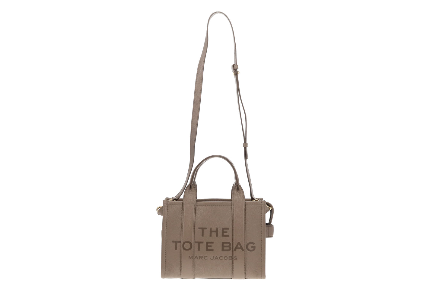 Marc Jacobs The Tote Bag Small Cement With Strap GH