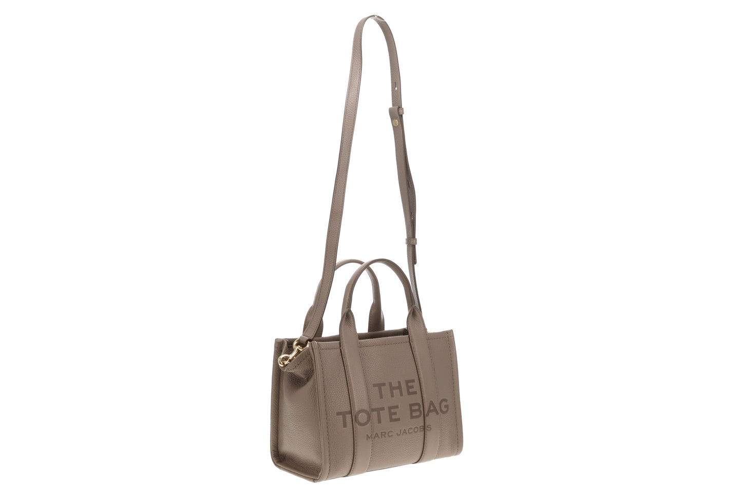 Marc Jacobs The Tote Bag Small Cement With Strap GH