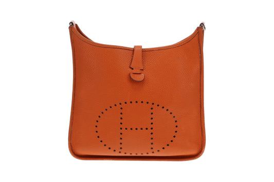 Hermes Evelyne I PM Bag Orange 2004