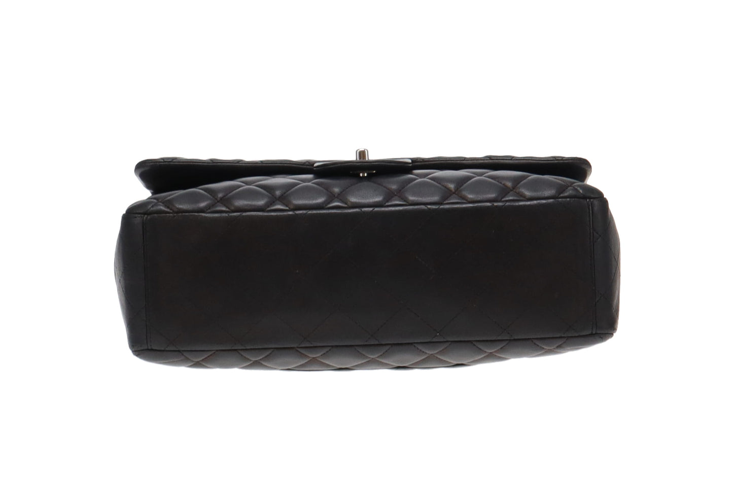 Chanel Black Lambskin Classic Maxi Single Flap 2009/10