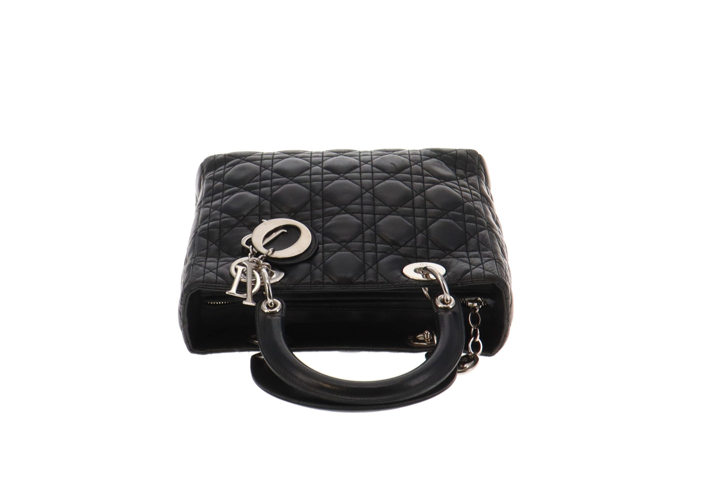 Dior Black Lambskin and SHW Lady Dior 2007
