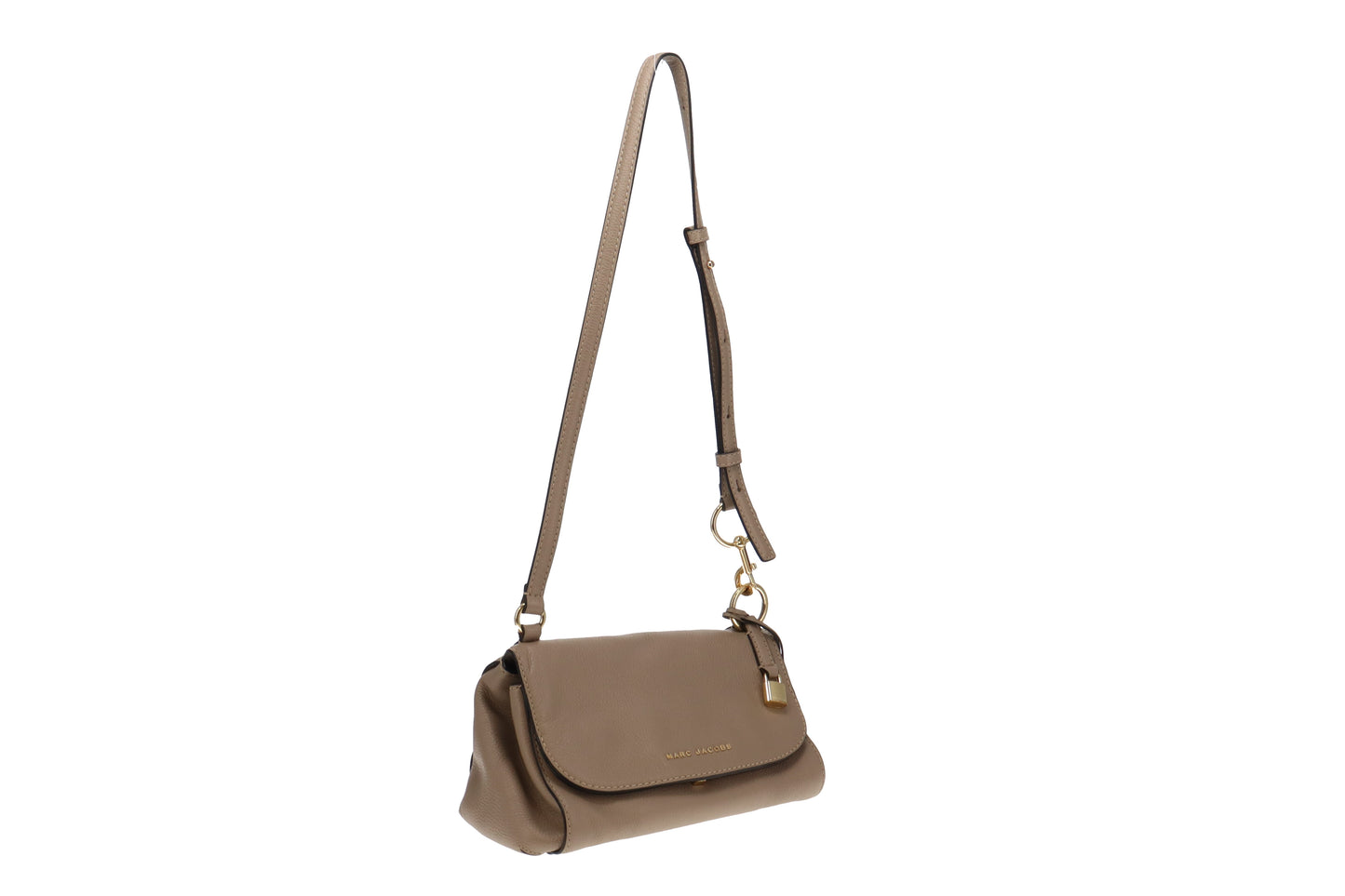 Marc Jacobs Beige Leather Boho Grind Crossbody