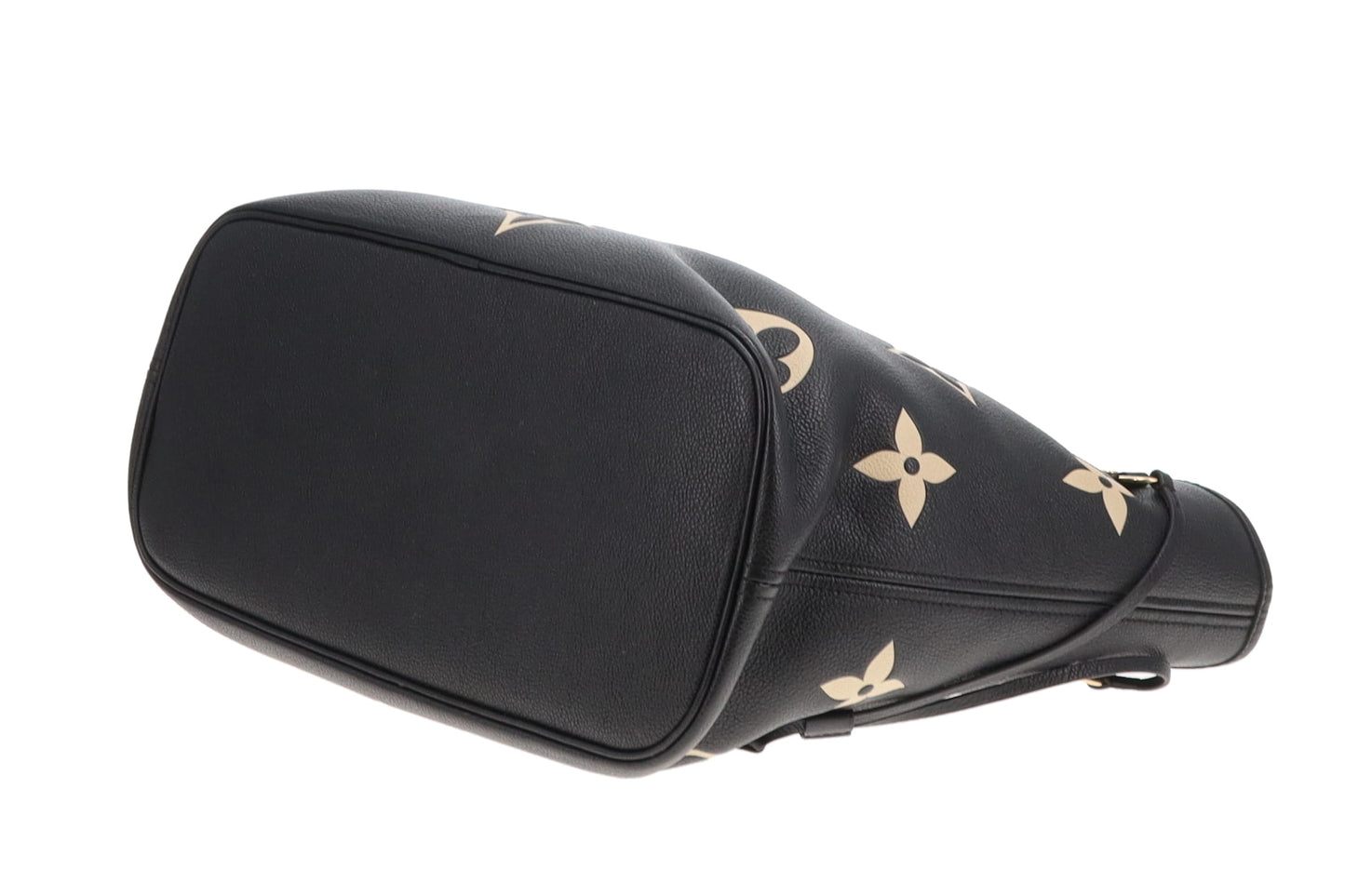 Louis Vuitton Neverfull MM Empreinte Bi-Colour Black & Cream With Pochette