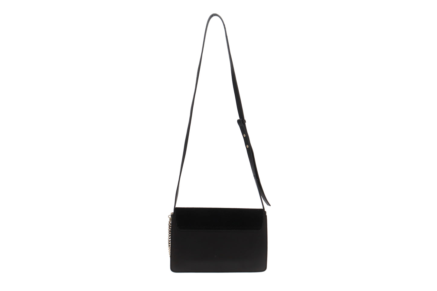 Chloe Small Faye Black Suede/Leather