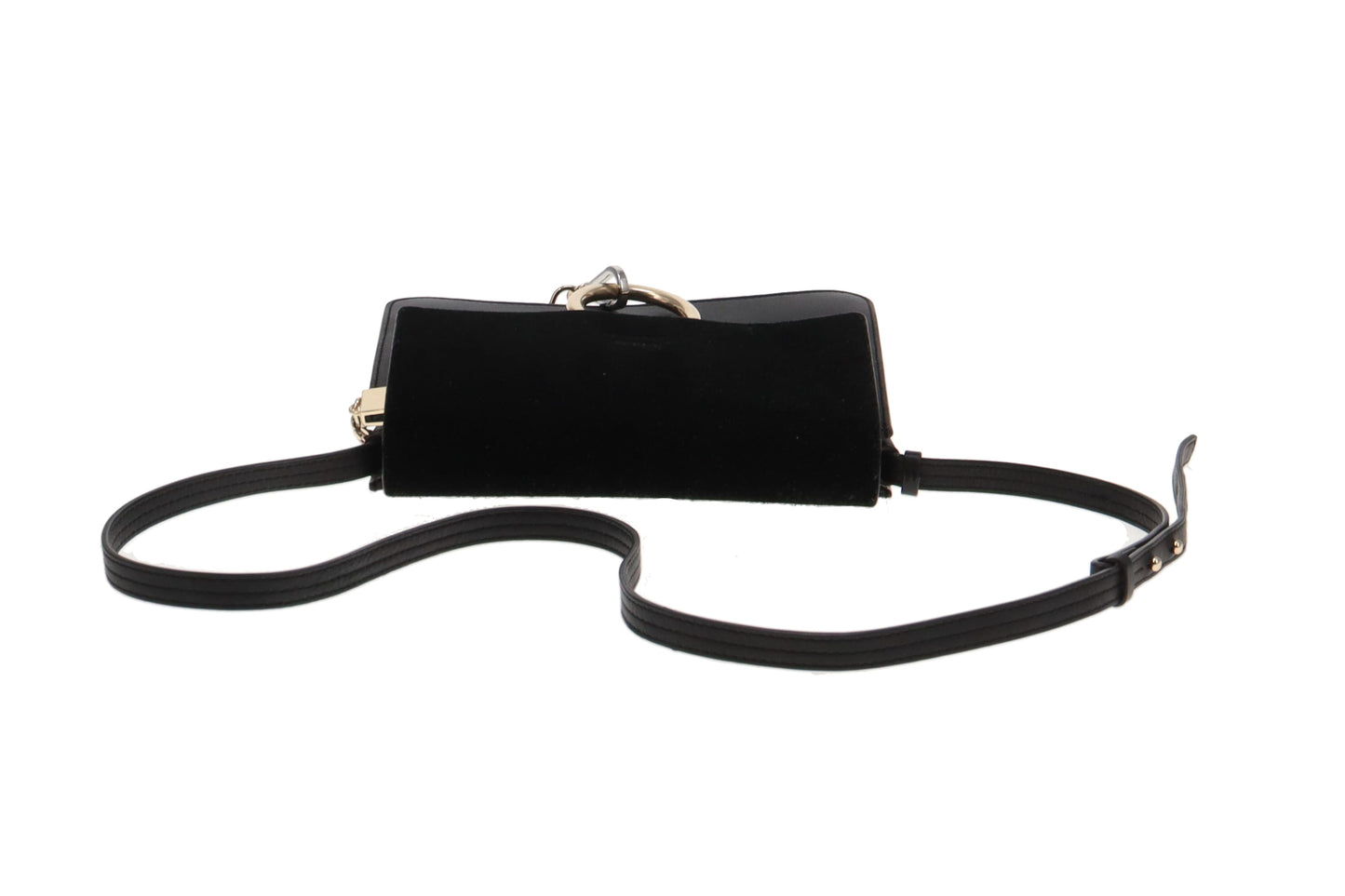 Chloe Small Faye Black Suede/Leather