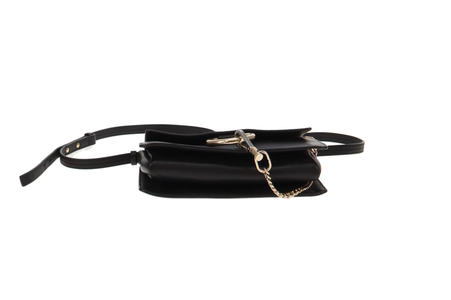 Chloe Small Faye Black Suede/Leather