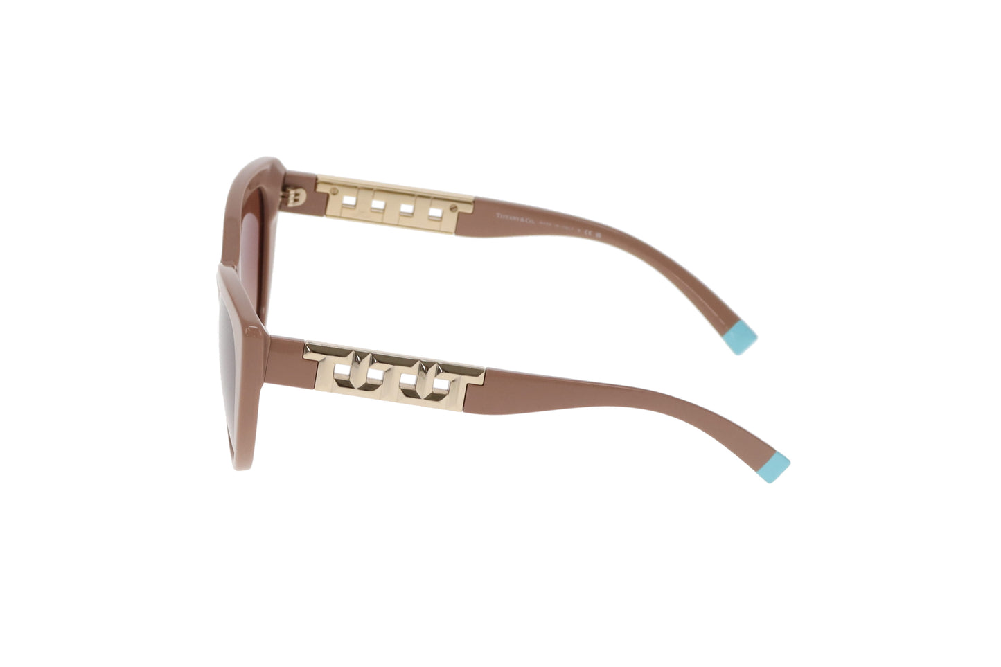 Tiffany & Co Sunglasses TF4196 Cat Eye Beige GHW