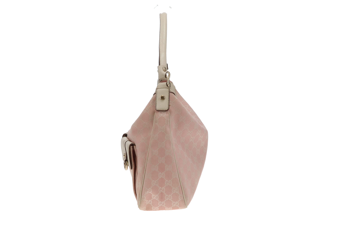 Gucci Abbey Twin Pocket Shoulder Bag Pink GG