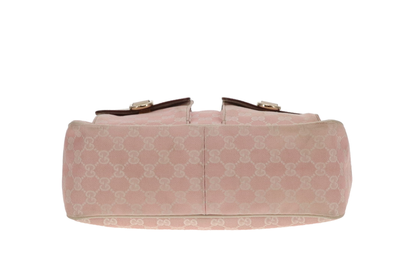 Gucci Abbey Twin Pocket Shoulder Bag Pink GG