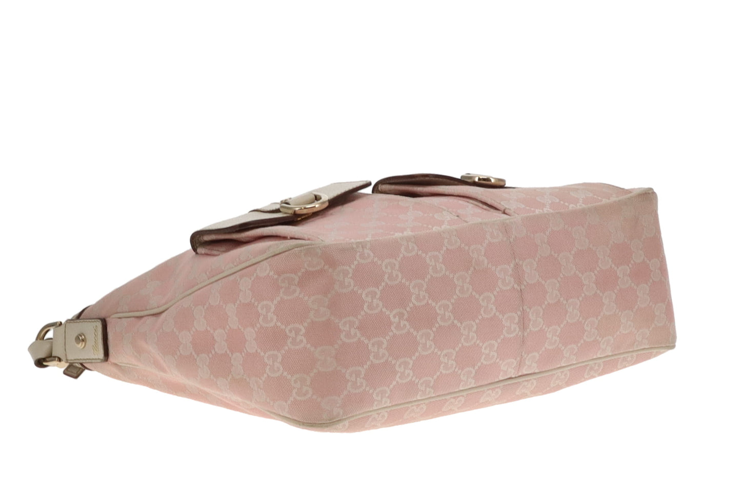 Gucci Abbey Twin Pocket Shoulder Bag Pink GG