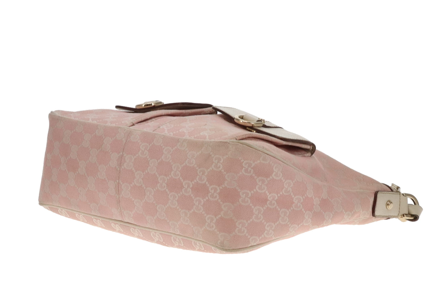 Gucci Abbey Twin Pocket Shoulder Bag Pink GG