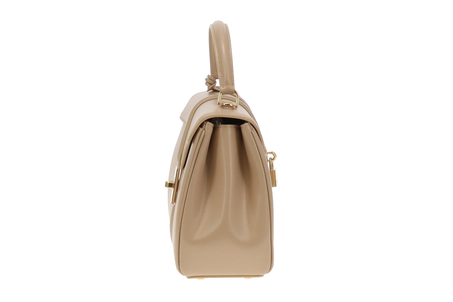 Celine Beige Small 16 Bag In Satiny Calfskin Beige