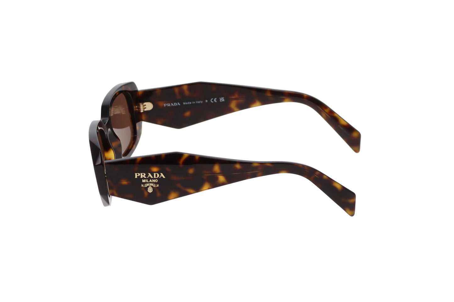 Prada Rectangle Tortoise Sunglasses SPR 17W