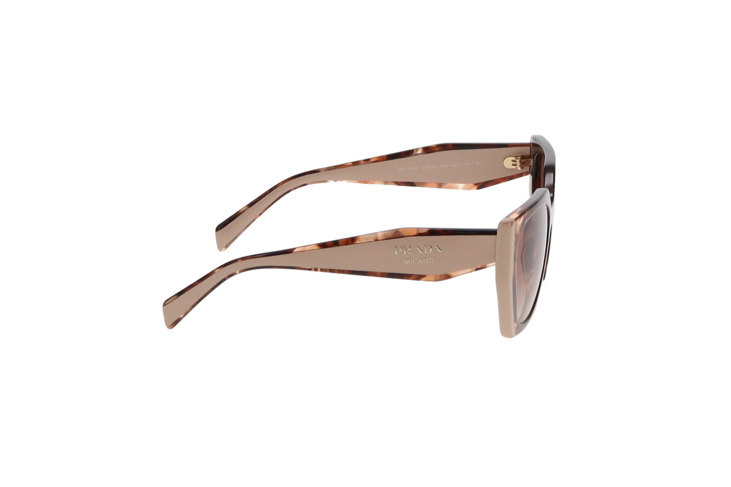 Prada Caramel Tortoise and Pink SPR 15W Sunglasses