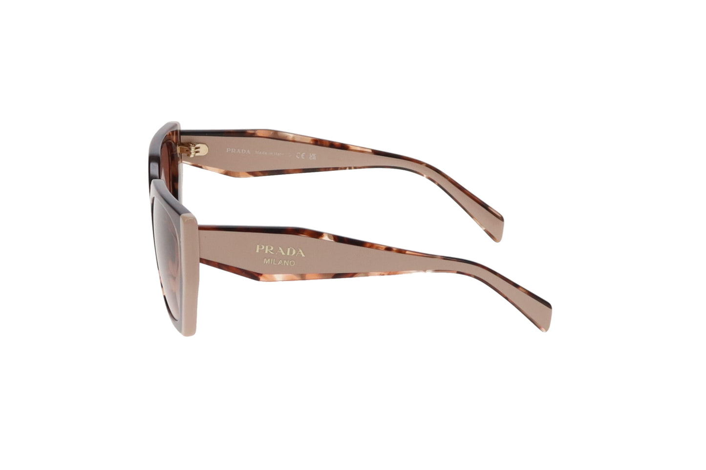 Prada Caramel Tortoise and Pink SPR 15W Sunglasses