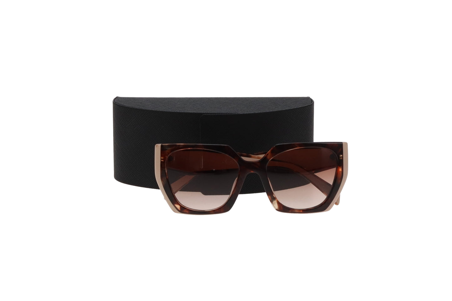 Prada Caramel Tortoise and Pink SPR 15W Sunglasses