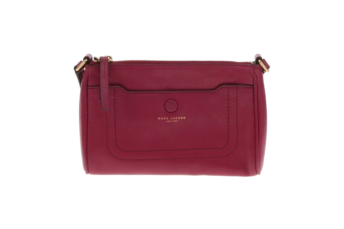 Marc Jacobs Magenta Pink Leather Empire City Crossbody Bag