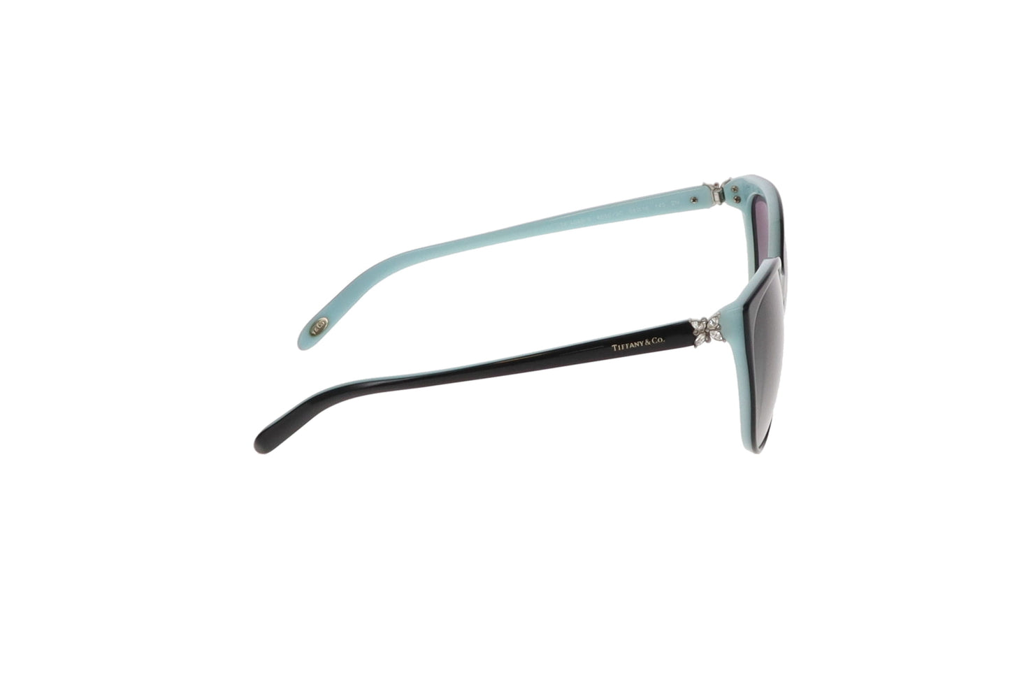 Tiffany & Co Black/Blue TF4089 Cat Eye Sunglasses
