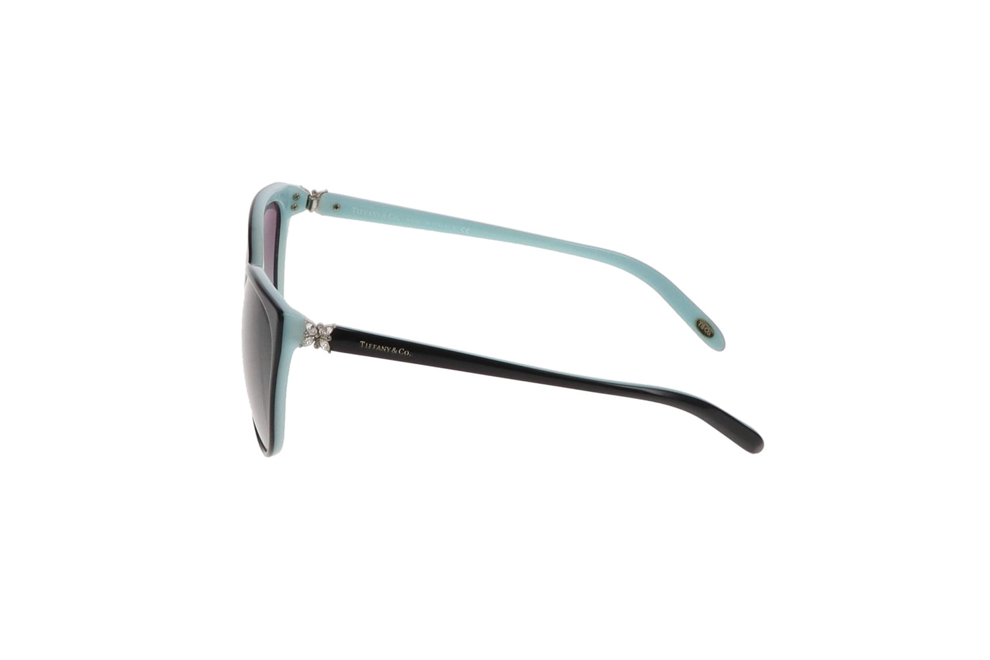 Tiffany & Co Black/Blue TF4089 Cat Eye Sunglasses