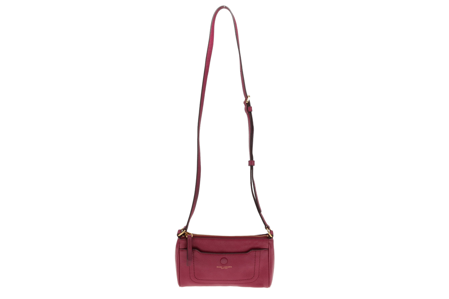 Marc Jacobs Magenta Pink Leather Empire City Crossbody Bag