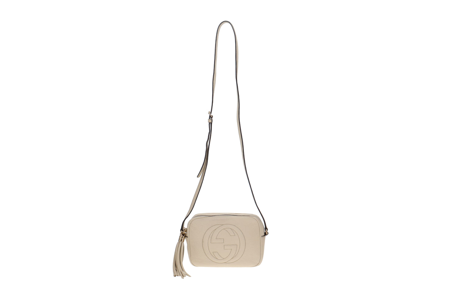 Gucci Cream Soho Disco Crossbody