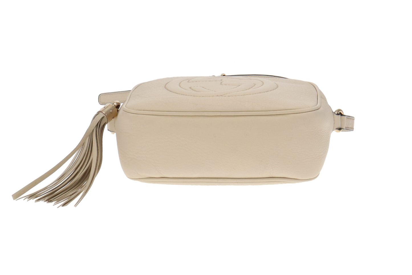 Gucci Cream Soho Disco Crossbody