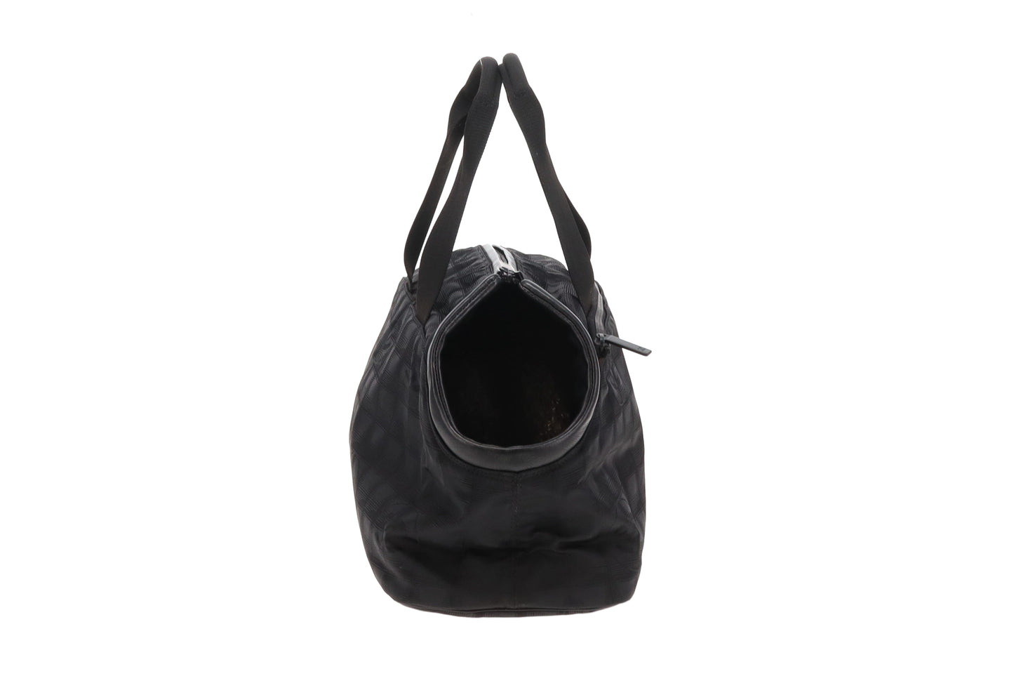 Chanel Dog Carrier Black Travel Ligne 2002/03