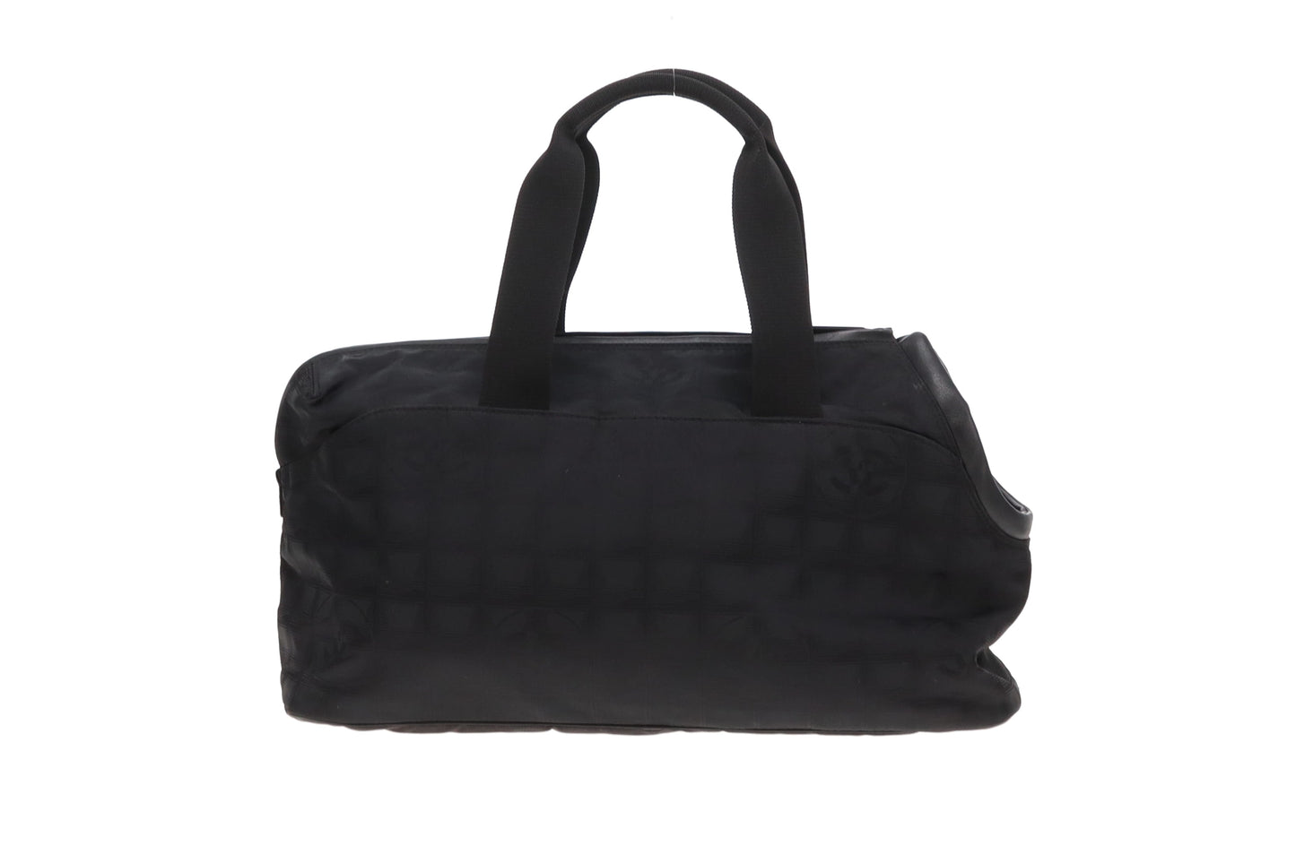 Chanel Dog Carrier Black Travel Ligne 2002/03