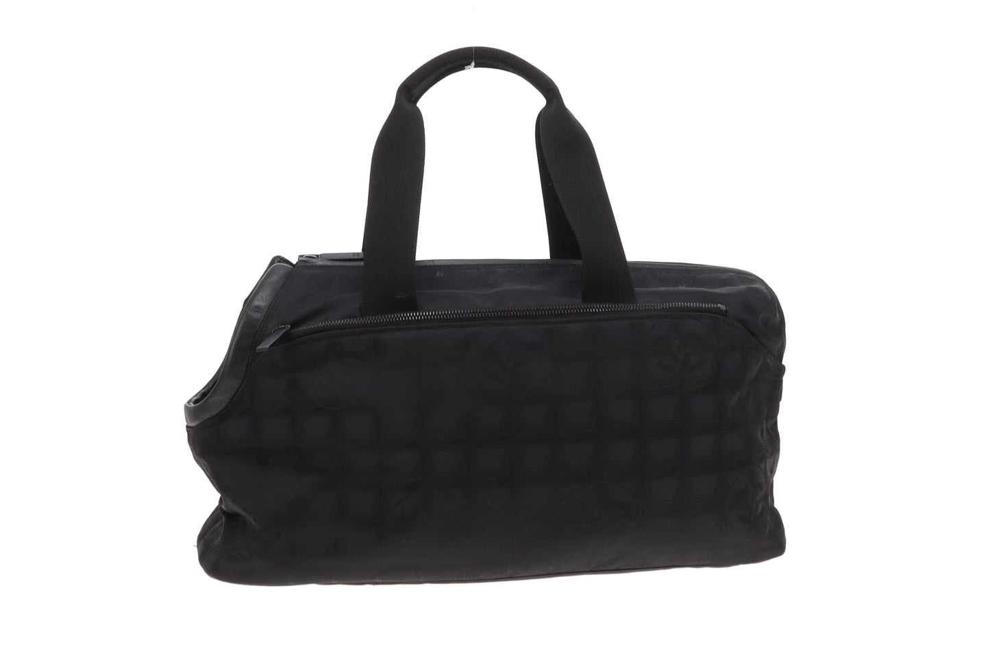 Chanel Dog Carrier Black Travel Ligne 2002/03
