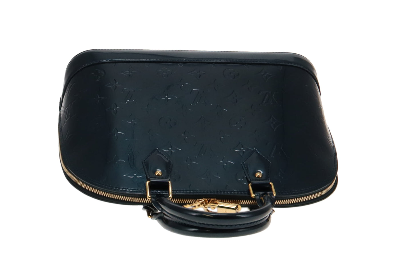 Louis Vuitton Bleu Nuit Vernis Alma PM MI4039