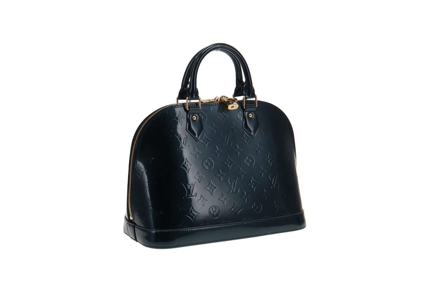 Louis Vuitton Bleu Nuit Vernis Alma PM MI4039