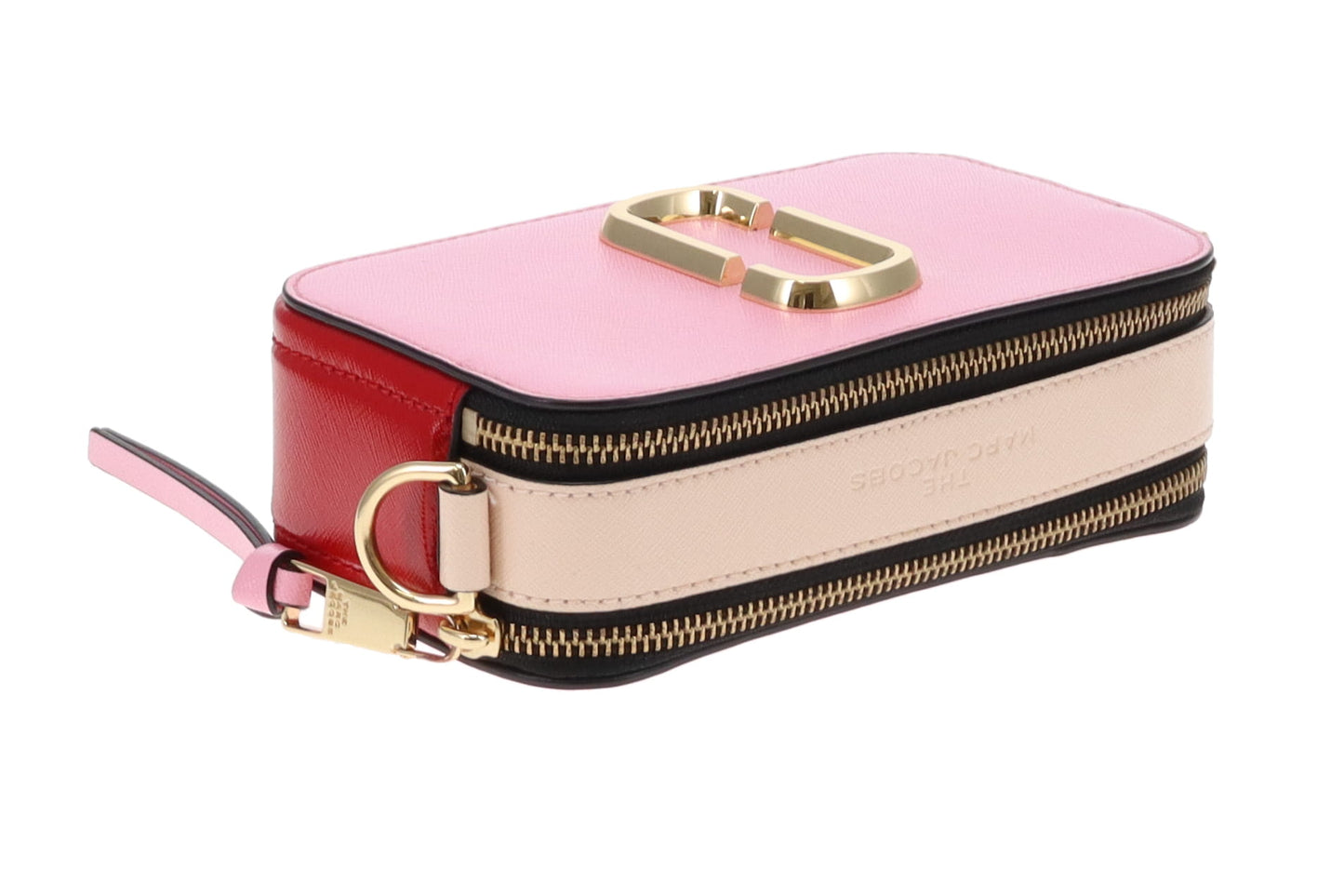 Marc Jacobs Pink and Red Snapshot with Cheetah Strap