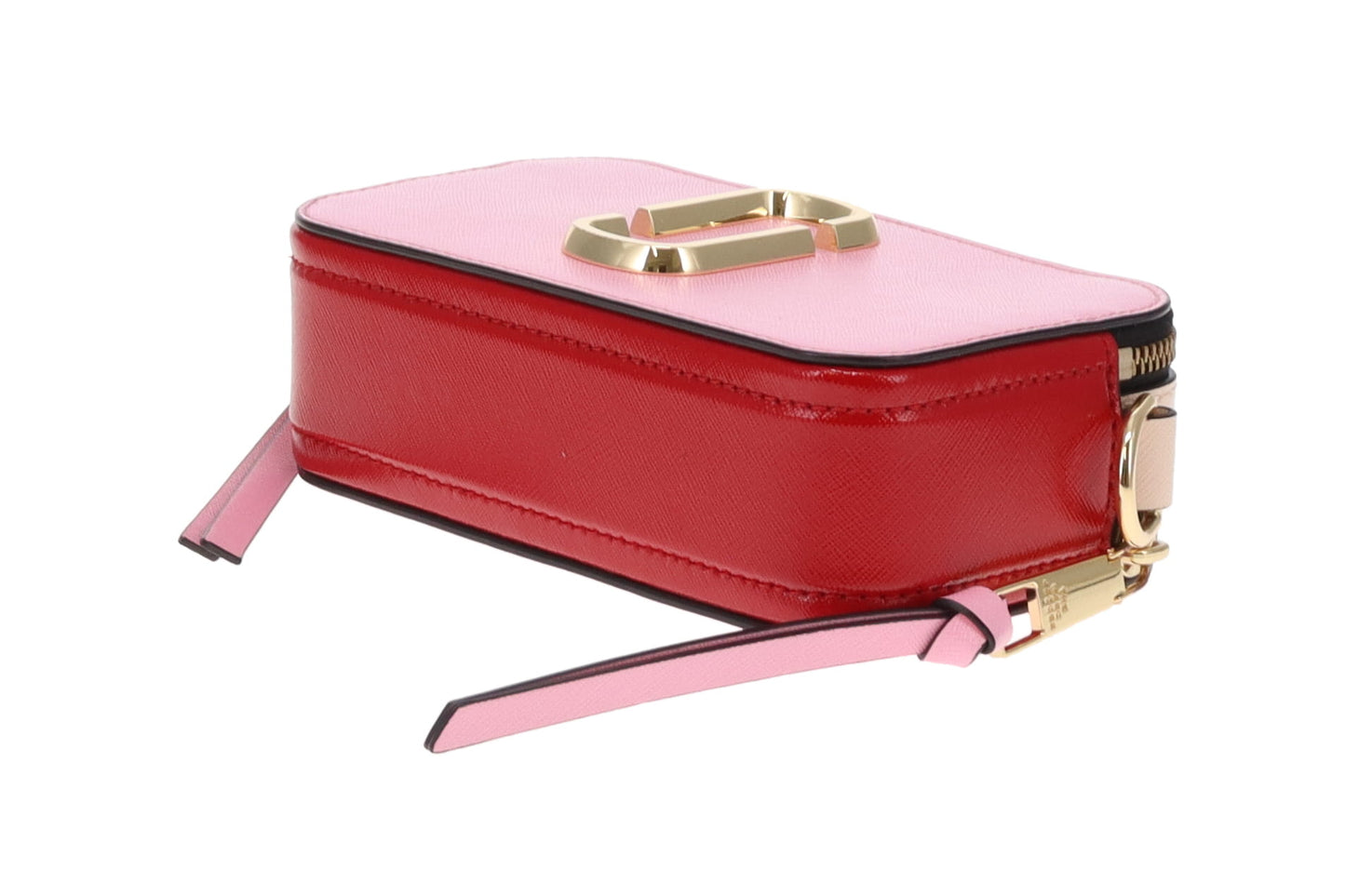 Marc Jacobs Pink and Red Snapshot with Cheetah Strap