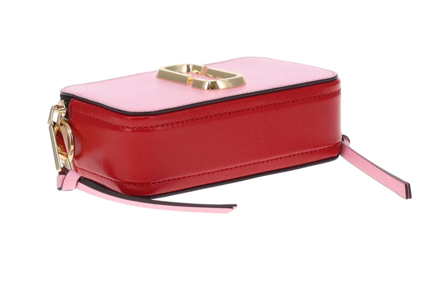 Marc Jacobs Pink and Red Snapshot with Cheetah Strap