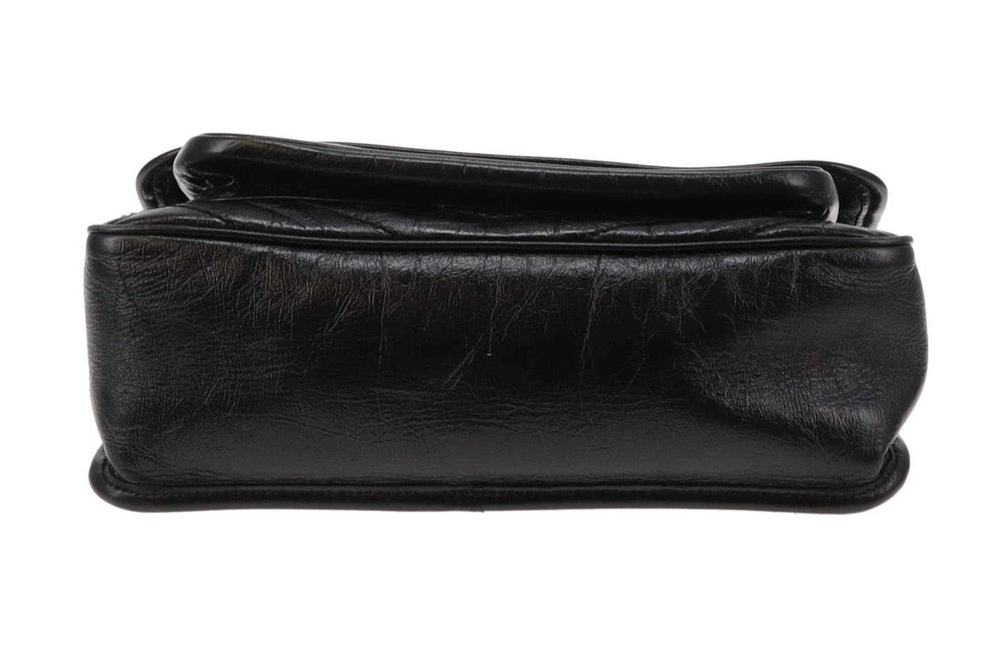 Saint Laurent Black Vintage Leather Medium Niki 2023