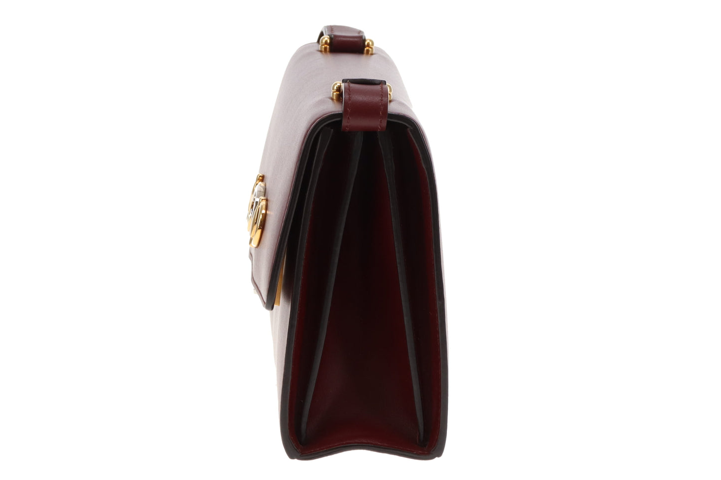 Gucci Zumi Flap Crossbody Bag In Merlot
