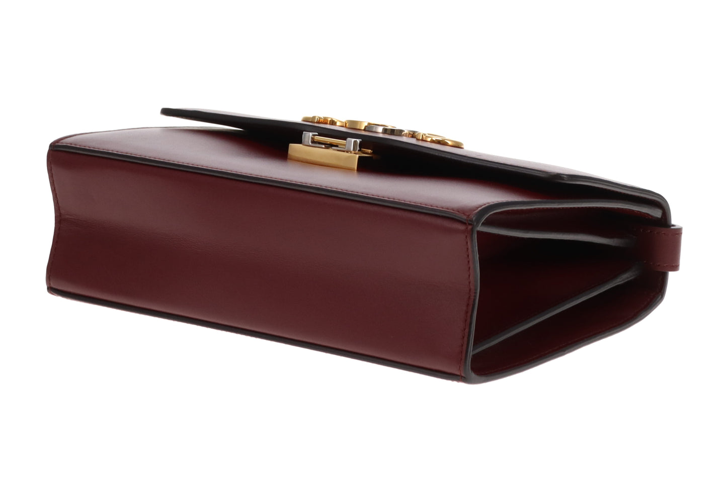Gucci Zumi Flap Crossbody Bag In Merlot