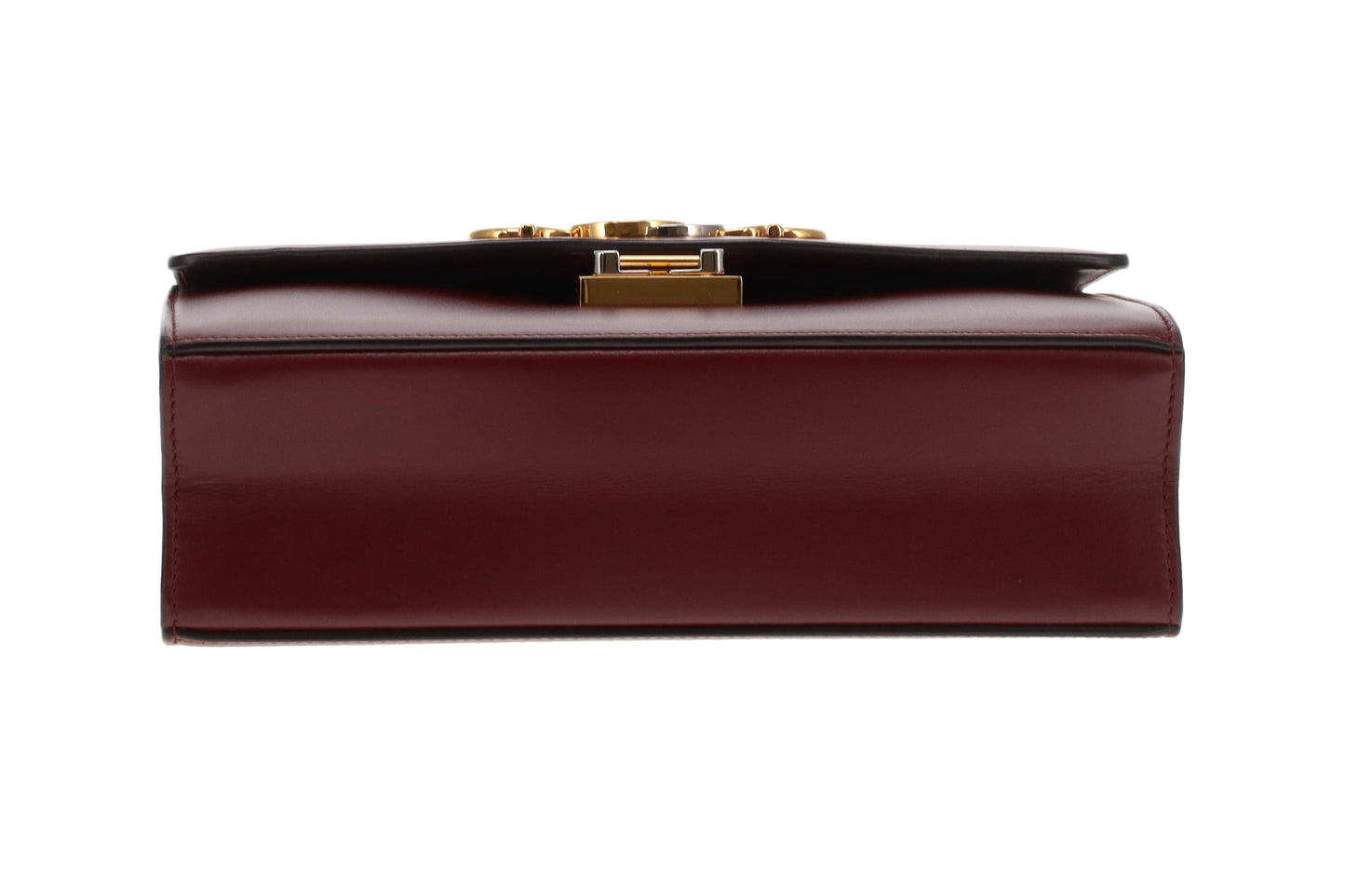 Gucci Zumi Flap Crossbody Bag In Merlot
