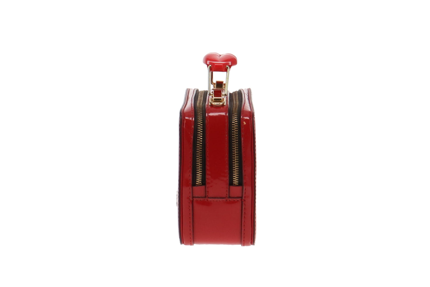 Marc Jacobs Red Patent The Box 20 Bag with Lips Handle
