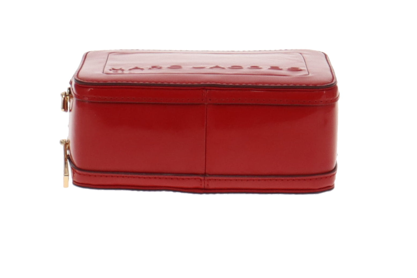 Marc Jacobs Red Patent The Box 20 Bag with Lips Handle