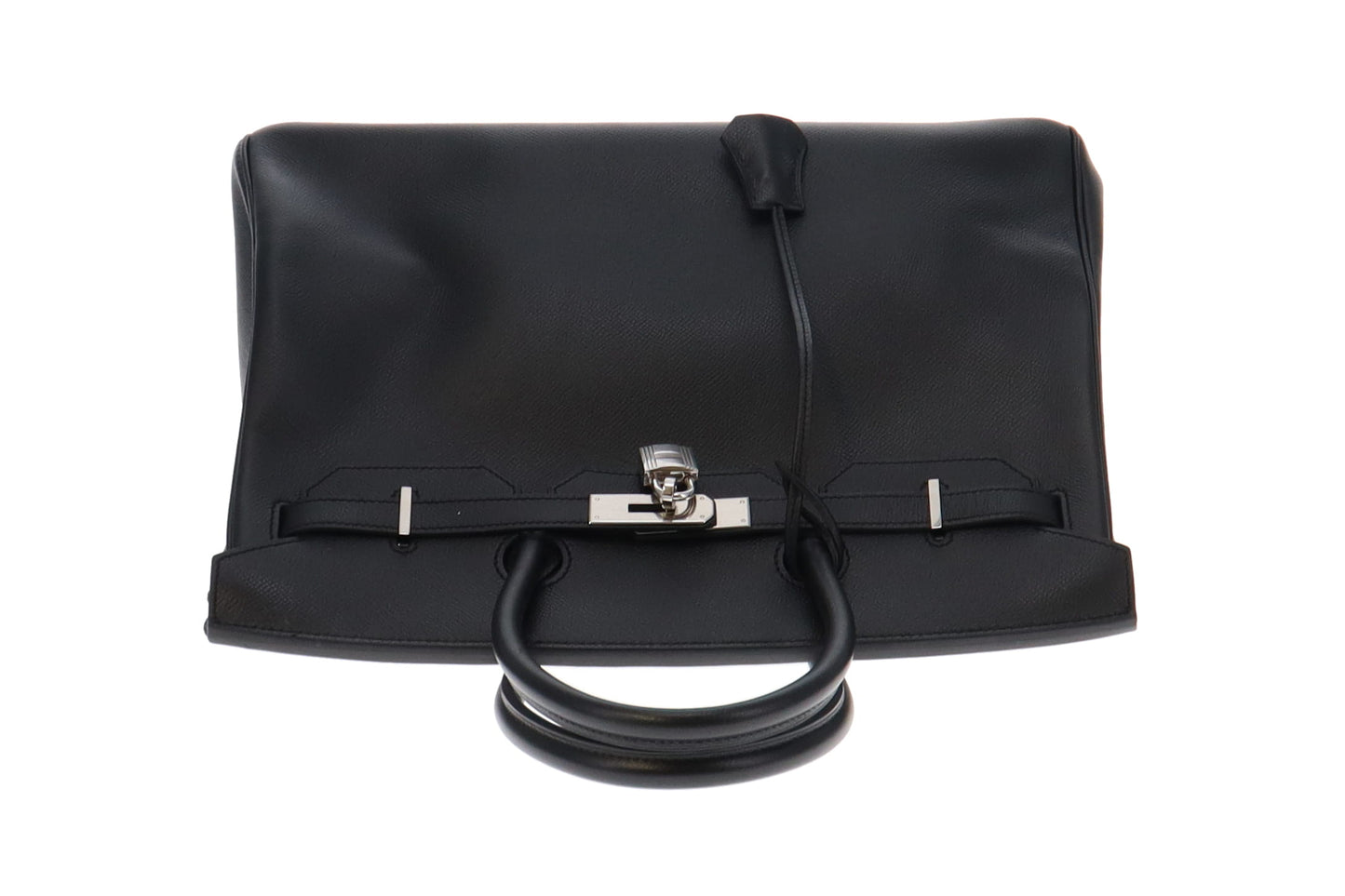 Hermes Black Epsom Palladium HW Birkin 35 2012
