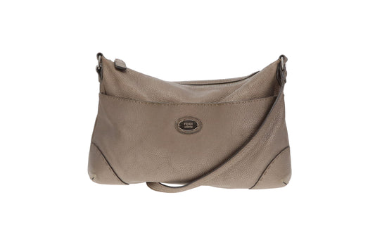 Fendi Pale Gold Selleria Line East West Messenger Bag