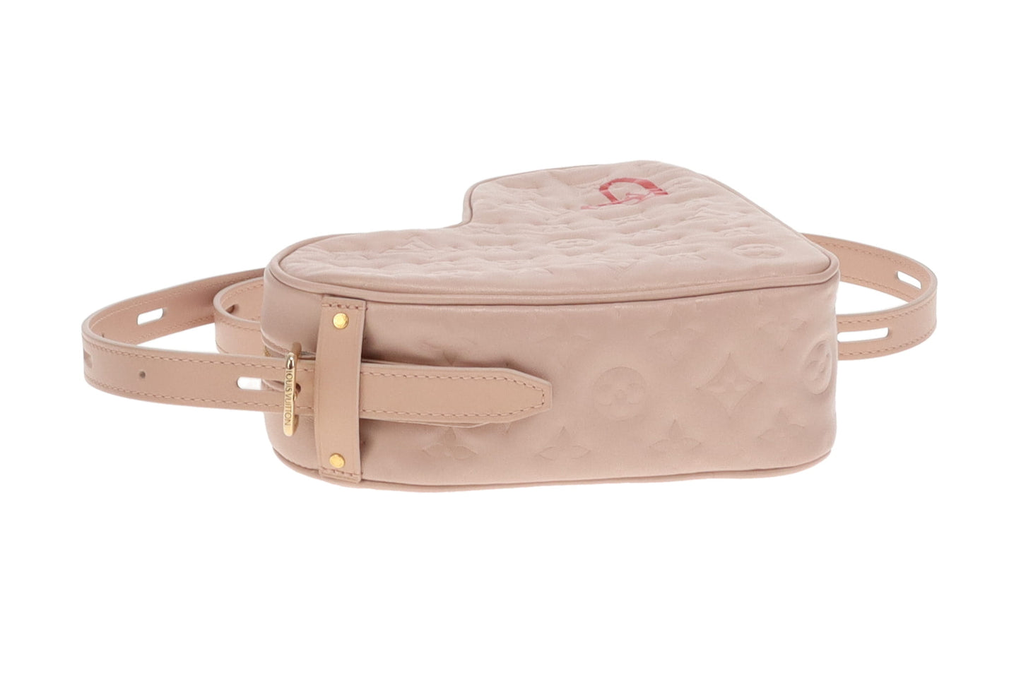 Louis Vuitton Dragée Light Pink Monogram Empreinte Fall In Love Sac Coeur (NFID)