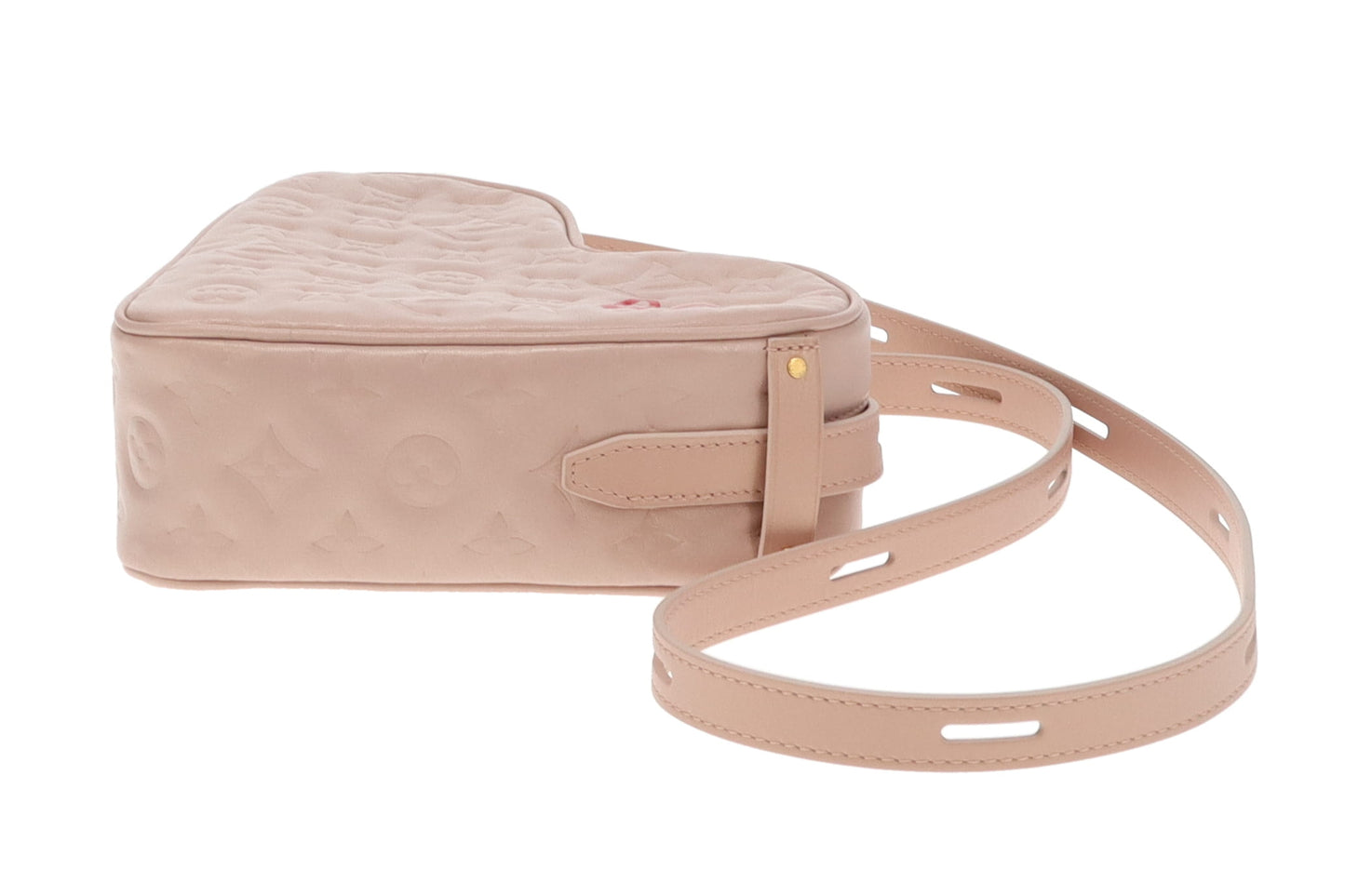 Louis Vuitton Dragée Light Pink Monogram Empreinte Fall In Love Sac Coeur (NFID)