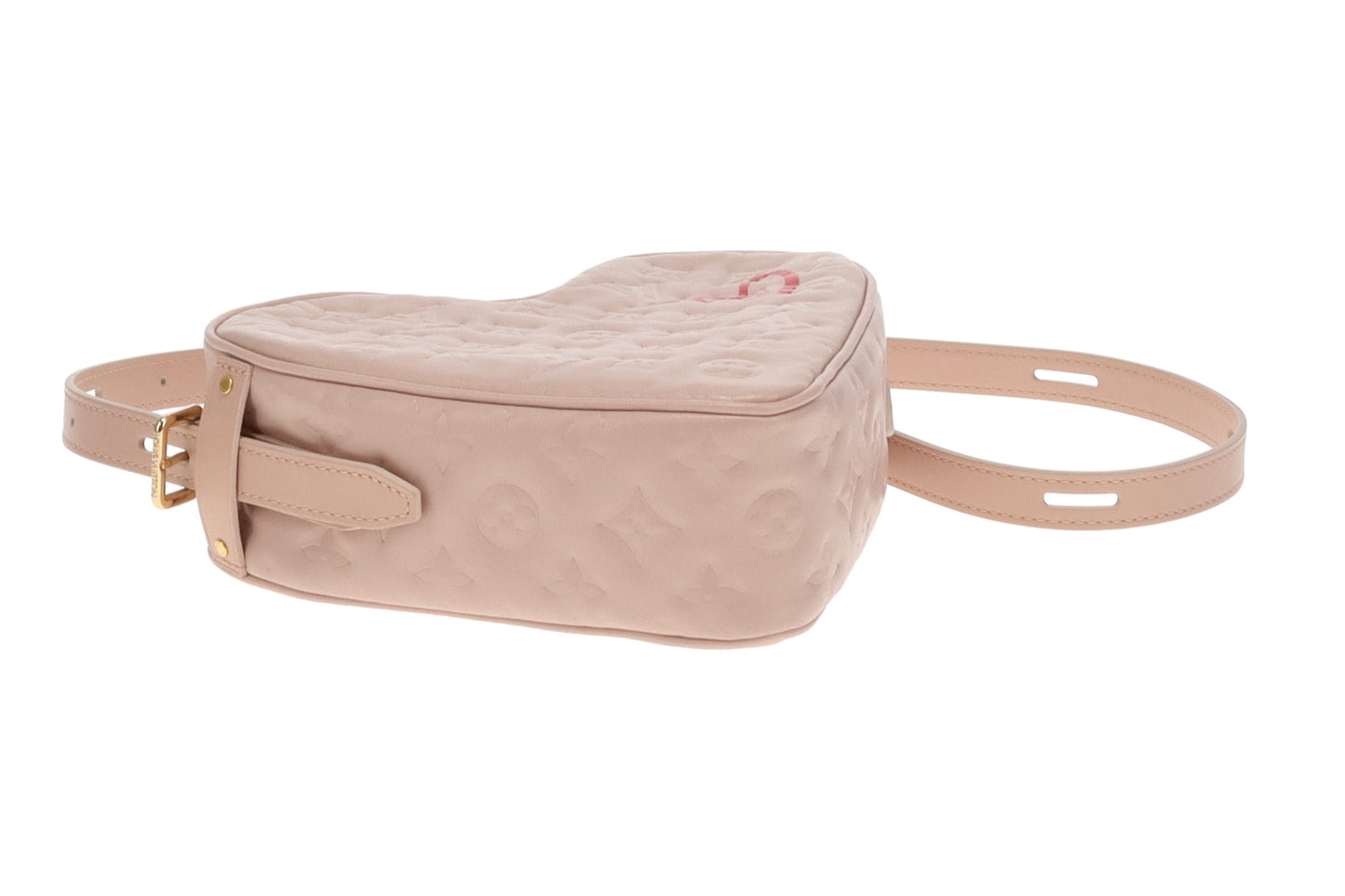 Louis Vuitton Dragée Light Pink Monogram Empreinte Fall In Love Sac Coeur (NFID)