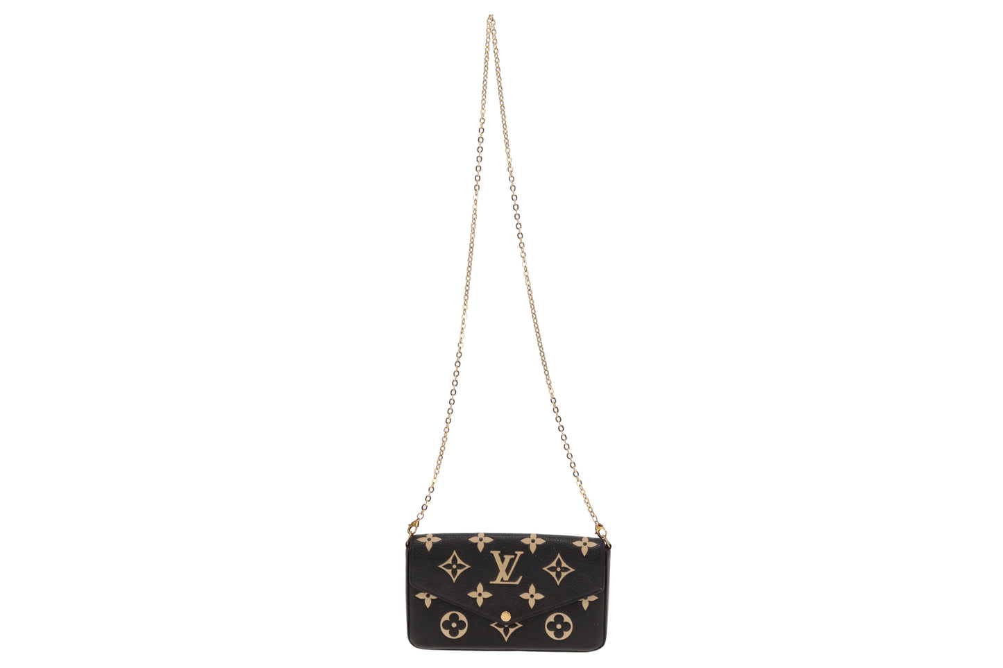 Louis Vuitton Black/Beige Empreinte Felicie (NFID)