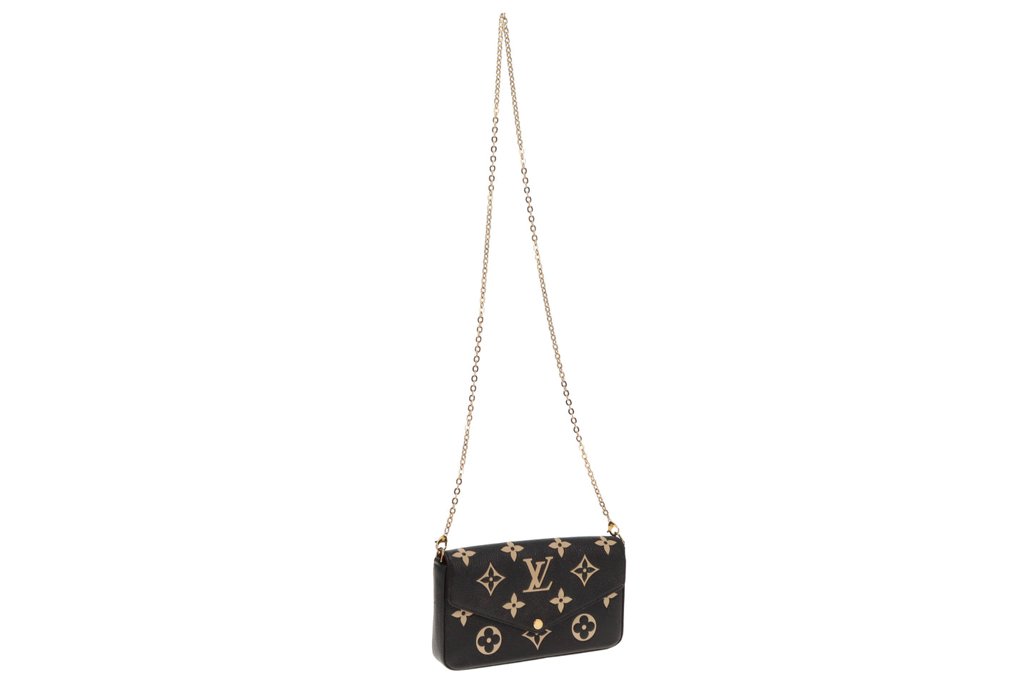Louis Vuitton Black/Beige Empreinte Felicie (NFID)