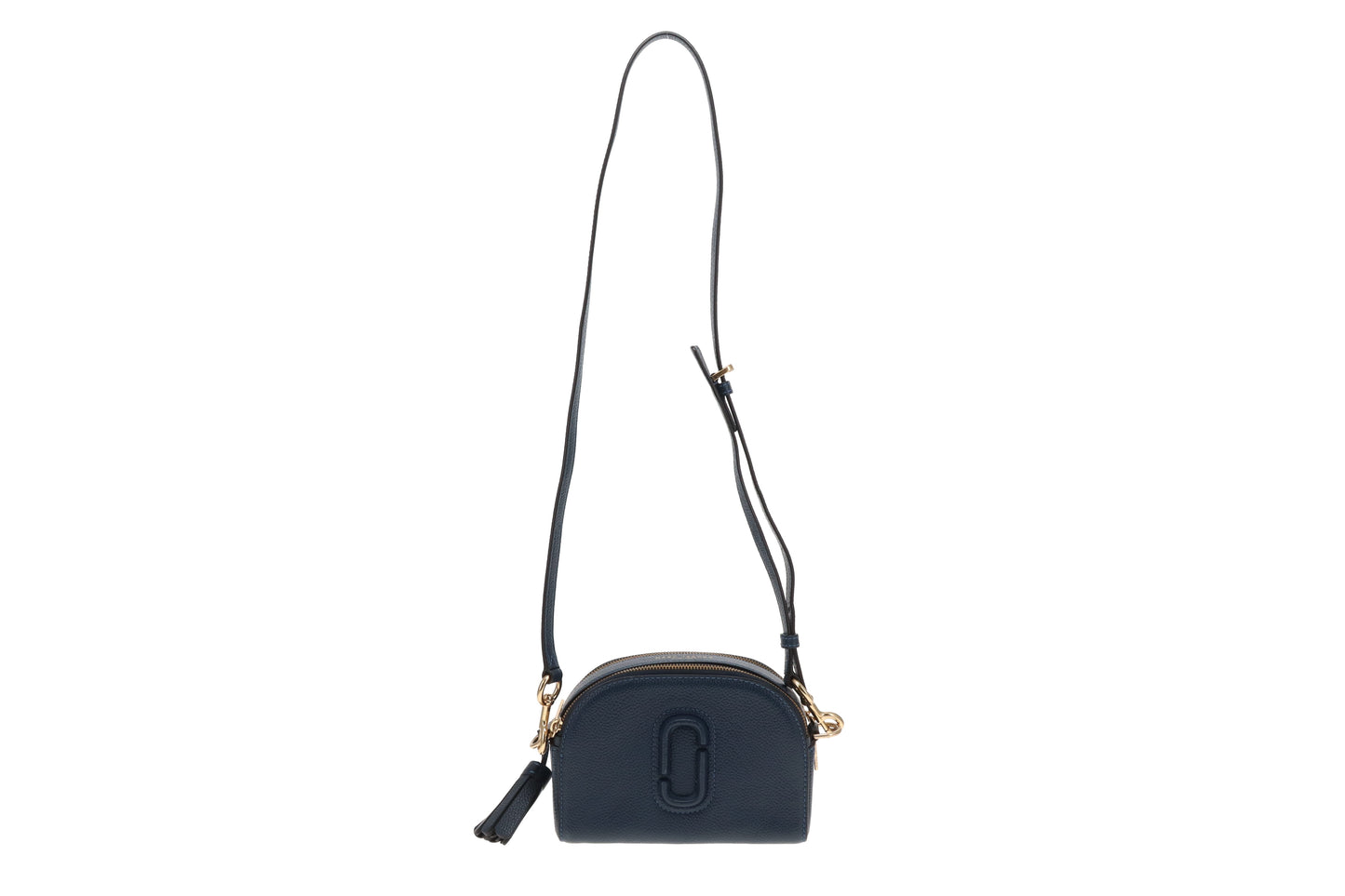 Marc Jacobs Shutter Crossbody Navy Leather