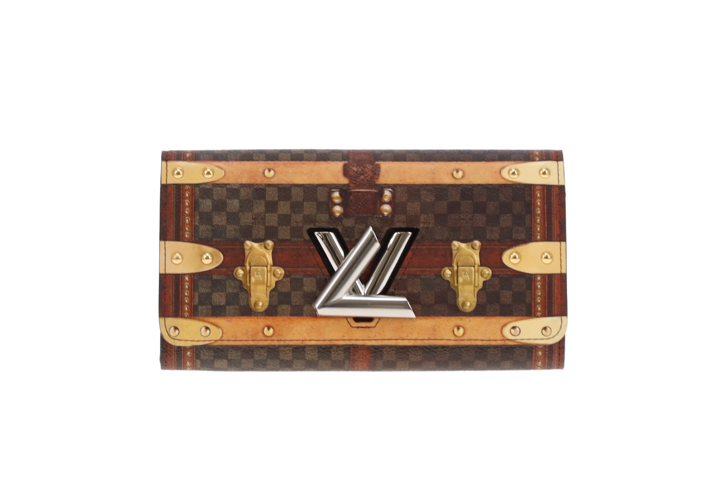 Louis Vuitton Twist Wallet Transformed Damier Ebene Time Trunk TN2188 - 2018